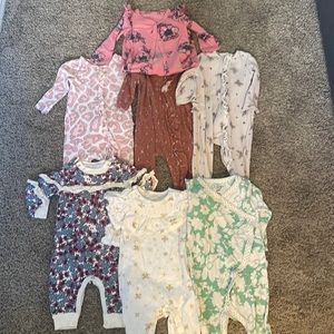 Gently loved 3/6 month Jessica Simpson onesies